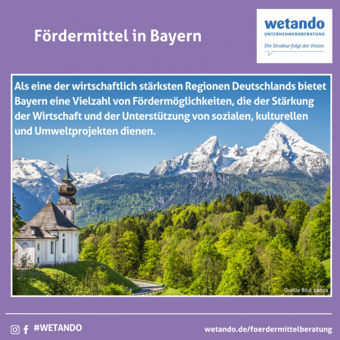 Fördermittelberatung in Bayern