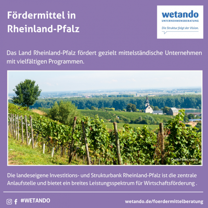 Fördermittelberatung in Rheinland-Pfalz