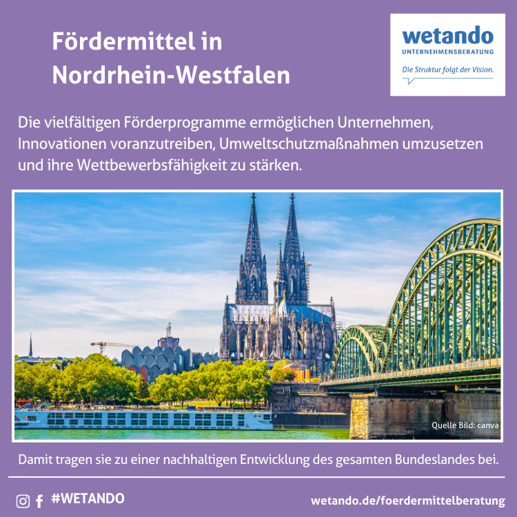 Fördermittelberatung in Nordrhein-Westfalen