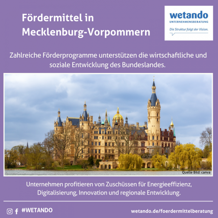 Fördermittelberatung in Mecklenburg-Vorpommern