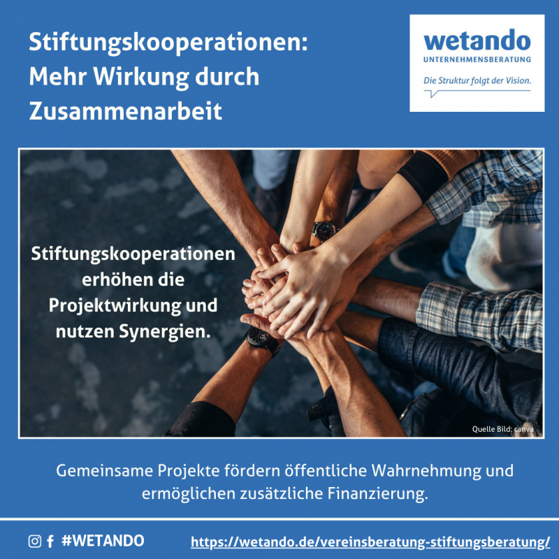 Beratung für erfolgreiche Stiftungskooperationen