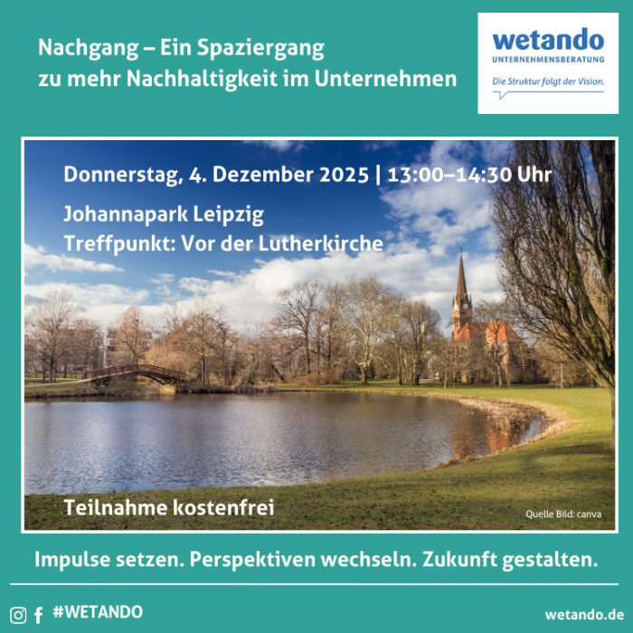 Nachgang: Nachhaltigkeit erleben im Johannapark