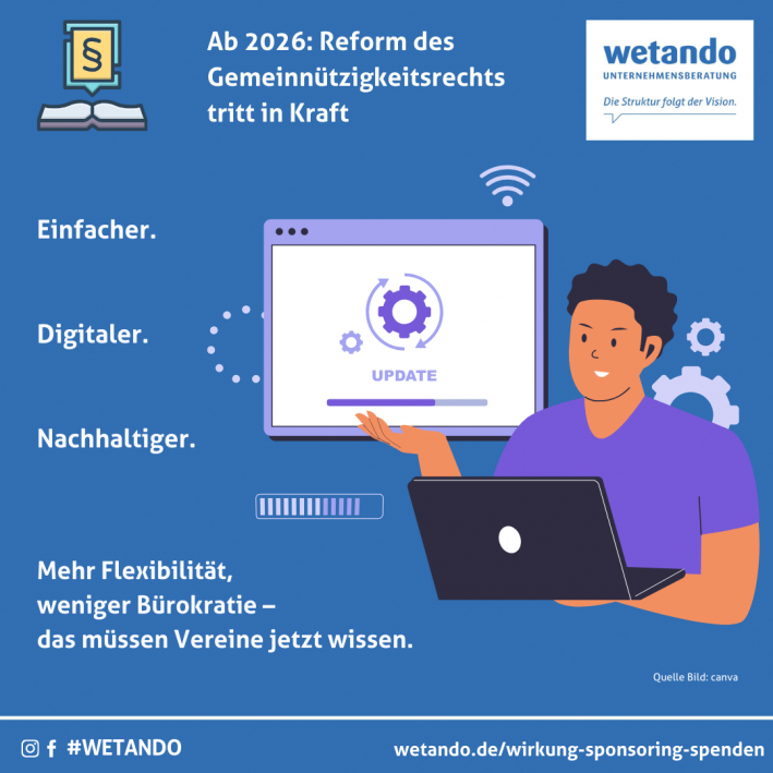 Gemeinnützigkeit 2026: Die wichtigsten Änderungen