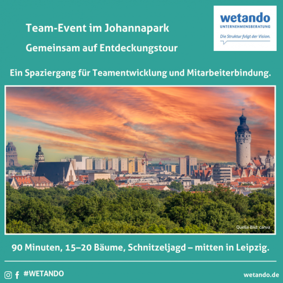 Team-Event im Johannapark Leipzig